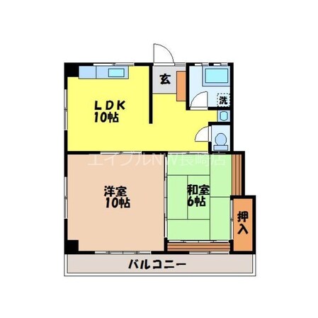 高田駅 徒歩60分 3階の物件間取画像